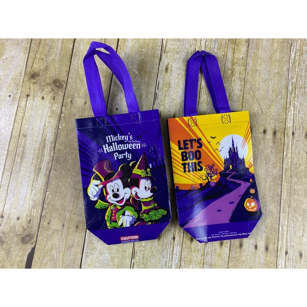 MNSSHP Trick Or Treat Bag‎ 2024 Set Of Two New Disney Halloween